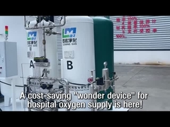 Um dispositivo econômico e maravilhoso para o fornecimento de oxigênio hospitalar