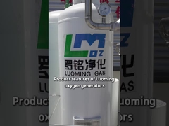 Características do produto dos geradores de oxigênio Luoming
