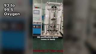 O gerador de oxigênio de 93% se transforma instantaneamente em 99,5%, uma arma secreta econômica e compatível